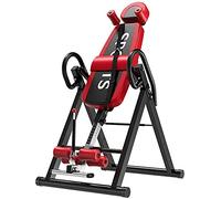 Foldable Inversion Table for Back Pain Relief and Spinal Decompression - Ideal for Home Fitness and Strength Training