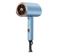Foldable Ionic Hair Dryer Quick Drying with 2 Speed 3 Heat Setting, Cool Shot Button with 1 Diffuser
