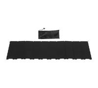 Foldable Iron Camping Stove Windscreen, 10 Panel Outdoor Wind Shield | Black High Temperature Resistant Screen, Quick Setup for Gas Burner and Camp Grills, Lightweight