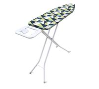Foldable Ironing Board, Adjustable Height & Iron Rest Cotton Cover 96.5 x 30.5 cm Royalford Green One Size