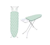 (Green) Royalford Foldable Ironing Board Height Adjustable