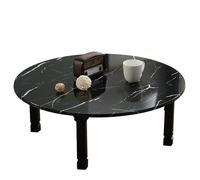 Foldable Japanese Chabudai Table - Round/Square Wooden Low Floor Coffee & Dining Table for Small Spaces Compact Design for Home Use Versatile & Stylish