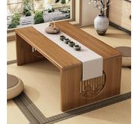 Foldable Japanese Floor Zen Coffee for Dining & Tea Room No Assembly Required Perfect for Sitting on the Floor SpaceSaving Design