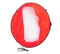 Foldable Kayak Boat Wind Sail, Downwind Wind Paddle Sail for Kayak, UV - Blocking EVA Material Portable Sail with Storage Bag for Outdoor Water Sports (Red)