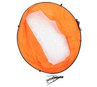 Foldable Kayak Boat Wind Sail, Wireless Downwind Paddle Sail for Kayaking, EVA UV - Blocking Portable Sail with Storage Bag, for Recreational Kayakers and Outdoor Water Sports (Orange)