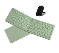 Foldable Keyboard, Foldable Pocket Keyboard, Foldable Keyboard for Business Travel, Laptops, Tablets and Smartphones, Easy Switching Up to 3 Devices Povanjer