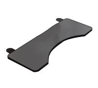 Foldable Keyboard Tray Ergonomic Desk Support for Home & Office Use Heavy-Duty 30kg/66lbs Capacity Expanding Desktop nizer (Black 65x24cm/25.6x9.4inch)