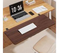 Foldable Keyboard Tray Exteon Desktop Keyboard Extender Easy Installat No Drill for Home & Office Adjustable Design for Table ping