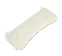 Foldable Keyboard Tray with C Clamp, 90° Desk Extender, No Punching Required, Ergonomic Elbow Arm Support, Beige, 65cm/25.6inch - Enhance Workspace Comfort