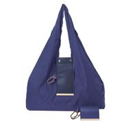 Foldable Keychain Tote Bag, Foldable Tote Bag Keychain | Keychain Tote Bag Foldable With Premium Leather Pouch Expandable Reusable Grocery Shopping Bag For Travel Daily Use