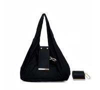 Foldable Keychain Tote Bag with Premium Leather Pouch Expandable Reusable Grocery Shopping Bag Large Capacity Lightweight Portable Handbag for Travel Daily Use