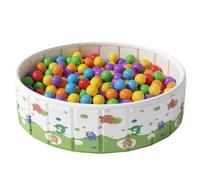 Foldable Kiddie Pool, Portable Pet Bath Tub, PVC Wading Pool Basin, Quick Setup Summer Splash Container, Waterproof Outdoor Play, Multi Use Family and Pet Bath Solution