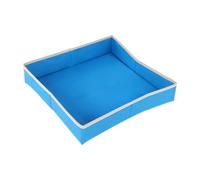 Foldable Kids Sand Tray, 40x40cm (15.75x15.75in) Portable Play Mat, Non Woven Thickened & Waterproof for Indoor Outdoor Sensory Play