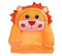Foldable Kids Sofa Animal Toddler Couch Bed Cute Cartoon Lazy Sofa Children Couch Backrest Armchair Bed for Infant Toddler Baby Boys Girls(2 Layers)