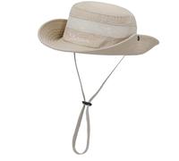Foldable Kids Sun Hat with UPF50 Adjustable Chin Cord Fisherman Hat for Children Outdoor Adventures Accessories Beach for Boy Girl Beige