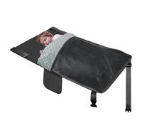 Foldable Kids Travel Bed - Portable Airplane Sleeping Hammock with Blanket, Soft Rest Cushion | Compact Comfort Bed for Children, Ideal for Long Distance Travel, Cabin Layover, Vacation and Ove