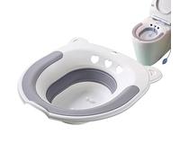 - Foldable Kit Toilet with Flusher | Sit Batĥ Pan for Soothing Relief, Elder and Pregnant Women,Home, Bathroom, Care for Hemorrhoids and Hemorrhoid