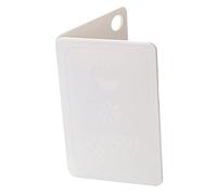 Foldable Kitchen Cutting Board, Portable Plastic Fruit Chopping Board Thin Kitchen Tool Outdoor Mat for Picnic Camping Cutting Vegetables Fruits Meat and Other Foods (Nordic Rice White 20x12.5x0.8cm)