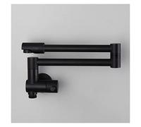 Foldable Kitchen Faucet 360° Rotating Wall Mounted Mixer Black Gold Chrome Brass Single Cold Tap for Sink Bidet Touch Control Grifos de Cocina
