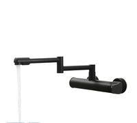 Foldable Kitchen Tap Telescopic Folding Kitchen Faucets Brass 360 Rotate Wall Mounted Bathroom Hidden Faucet Fold-able Crane Sink Mixer Tap(Color 1)