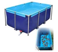 Foldable Koi Pond - Easy Setup Canvas Water Tank for Garden, Portable Fish Holding and Viewing, Ideal for Outdoor Decor and Aquatic Life Enthusiasts
