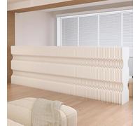 Foldable Kraft Paper Room Divider - Creative Origami Partition for Salons, Boutiques, and Live Streams - Decorative Eco-Friendly Privacy Screen