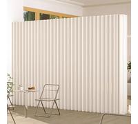 Foldable Kraft Paper Room Divider - Versatile Freestanding Partit for Living Room Office & Beau Studios (200cm x 200cm x 43cm) - Slish Space Separator