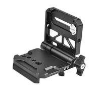 Foldable L Shaped Quick Release Plate for Smooth Camera Position Change Between Horizontal and Vertical on Tripods Tripod Adapter