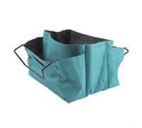 Foldable Ladder Tool Organiser Bag for Home & Workshop - Heavy-Duty 600D Oxford Cloth Storage Pouch with Metal Hook, Herringbone Design(B)