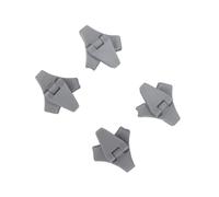 Foldable Landing Gear for Enhances Stability and Elevates Shoots for 2 Aerials Photography Accessories Height Extension Landing Gear ABS