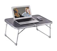 Foldable Laptop and Bed Table with Storage, Portable Mini Lap Desk for Legs, Ideal for Study, Reading, Picnic, Breakfast,and More
