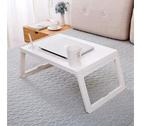 Foldable Laptop Desk - Portable Couch Tray Table for Home & Office Adjustable Notebook Stand Space-Saving Breakfast Table for Sofa and Bed Use