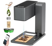 Foldable Laser Engraver Cutter, High Precision Auto Focus 0.05, 80x80mm Engraving Range for Wood, Leather, Glass, and More