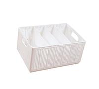 Foldable Laundry Basket For Clothes Space Saving Underwear Socks Storage And Sorting Box Home Organization Tool Bathroom Storage Basket