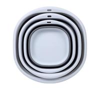 Foldable Laundry Bowl: Round Silicone Storage Container, Foldable Sink Basin, for Camping Equipment | Camper Caravan Tent Viagg