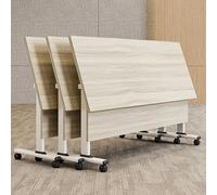 Foldable le Conference Table Set3PCS Portable Gray Training Desk with Wheels SpaceSaving Meeting Room Tables for Office & Corporate Events Perfect for Semi and Worhops