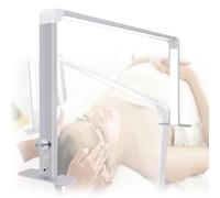Foldable LED Nail Desk Lamp, 36W 3 Color Temps Stepless Brightness, Cold Light for Study Model Building Painting Crafting