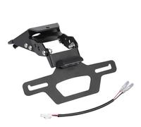 Foldable License Plate Holder Compatible With Aprilia RS660 Tuono 660 V4 RSV4 1100/Factory Motorcycle Tail Tidy Fender Eliminator LED Light(Item B)