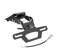 Foldable License Plate Holder Compatible With Aprilia RS660 Tuono 660 V4 RSV4 1100/Factory Motorcycle Tail Tidy Fender Eliminator LED Light(Item A)