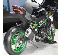 Foldable License Plate Holder with License Plate Light, Compatible with OEM/Stock Turn Signal Motorcycle Fender Eliminator Compatible with Z900 2025 Z900SE 2025 Accessories