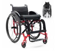 Foldable Lightweight Aluminum Alloy Wheelchair for Adults - Compact, Sports, All-Terrain Options