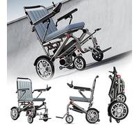 Foldable Lightweight Electric Wheelchair for Adults with 150 Kg Load Capacity, Portable Home Mobility Solution
