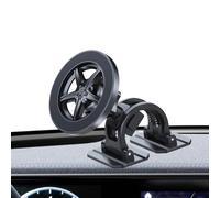 Foldable Magnetic Phone Mount, Rotating Car Dashboard Holder, Secure Grip with Swivel Base, Durable Metal Mobile Stand, Windshield Mount with Minimal Style, Smartphone Accessory for Gym Mirror