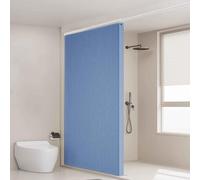 Foldable Magnetic Shower ain with coping RodThermal Ilated Room Divider for Living Room & Kitchen 07 W100*H180cm Waterproof &to Inll