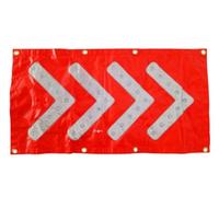 Foldable Magnetic Traffic Arrow Sign for Road Work, Accident Scenes Tool for Construction Sites and Emergency Operations, Compact and Portable Safety Indicator