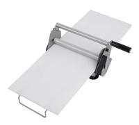 Foldable Manual Dough Sheeter Machine, Stainless Steel Table Top Dough Roller, Adjustable Thickness for Perfect Pizza, Croissants, Pastry, Fondant, Ideal for Both Commercial and Home Use