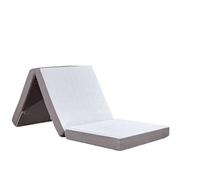 Foldable Mattress 4 Inch Tri-fold Gel Memory Foam with Storage Bag for Travel, Camping