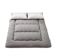 Foldable Mattress Pad for Bedroom Flooring Thick Grey Sleeping Mat for Home Use 180x220cm Ideal for Lazy Days and Relaxation
