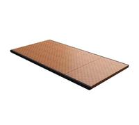Foldable Mattress(Rush Grass)Tatami Chair with Coconut Fiber Meditation Cushion Portable Guest Bed for Yoga Japanese Tatami Mat Traditional Futon Mattress Rattan Firm Multiple-use as an Area Rug(190x9