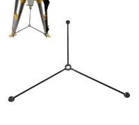 Foldable Measurement Tripod for Total Station and Stabilizer Floor Guide, 40 cm Metal Surveying Equipment with Anti-Slip Feet